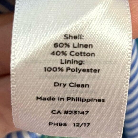 Talbots MADRAS Sunshine Blazer Double-Button Size 6 - Picture 9 of 14